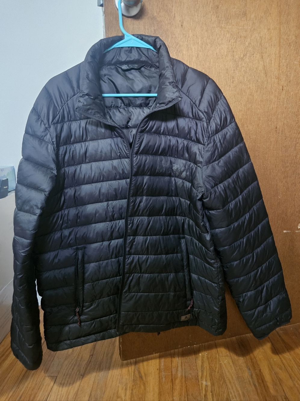 ZeroXposur Men's Black Quilted Lightweight Puffer Jacket Size XL